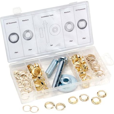 Tarpaulin repair kit, 53 pieces