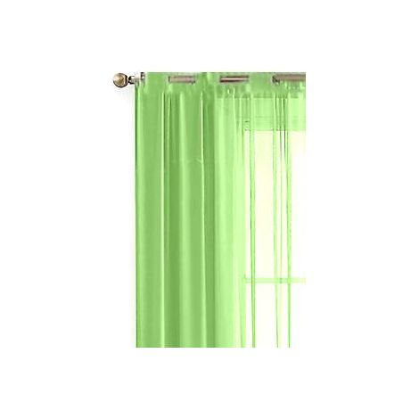 Tüll-Hintergrundvorhänge, halbverdunkelnd, elegante Vorhänge für Hochzeiten (134 x 270 cm, Punch Green)