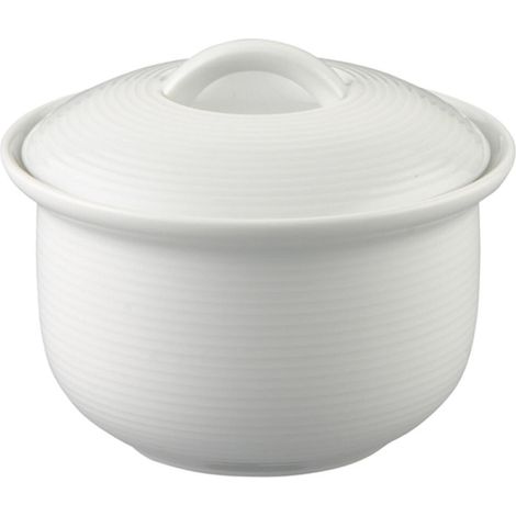 Trend - Weiss - Zuckerdose 6 P.
