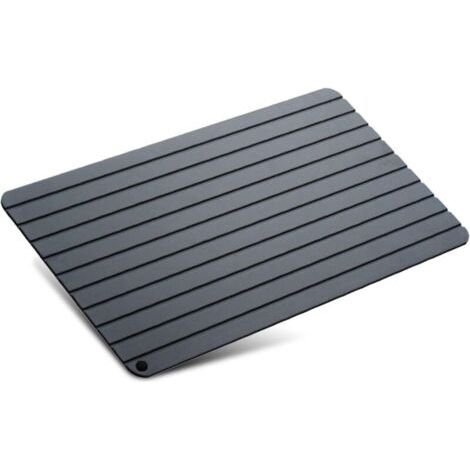 BUNTHAUS 35,5 x 20 CM Plateau de Décongélation   Plaque Décongélation Rapide   Planche pour Viande et Dégivrage des Aliments Congelés   sans Electricité