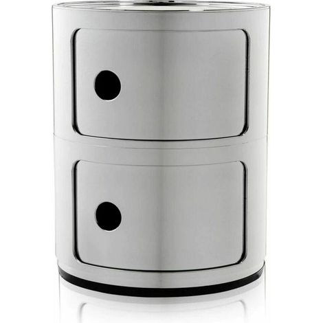 Kartell Componibili mobile di archiviazione design cromato
