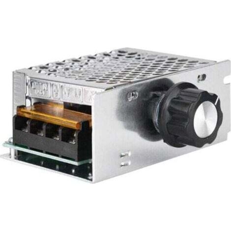 Variateur de vitesse pour moteur 220 V – Régulateur de tension AC 4000 W, compatible moteurs électriques monophasés (1/5)