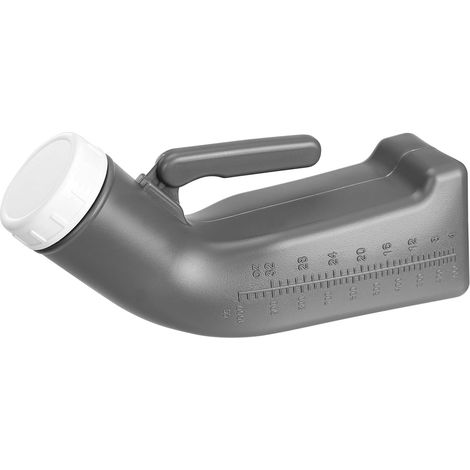 Portable Urinal for Men 1L Plastic Waterproof Urinal with Lid for Car Travel Camping Emergency (1/5)