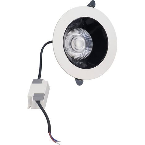 Spot encastré LED 5,5 pouces 12 W 220 V pour chambre à coucher, éclairage décoratif de plafond pour la maison (1/5)