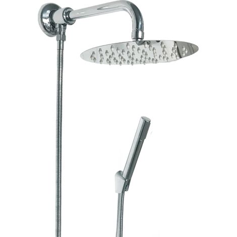 Ensemble de douche complet avec bras de douche cm 15 (1/4)