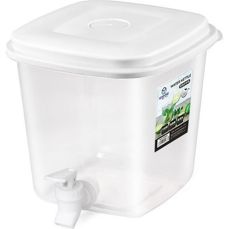 1 Carafe isotherme,3,5 L,avec robinet et couvercle large,polypropylène sans BPA,réfrigérateur et camping (1/5)