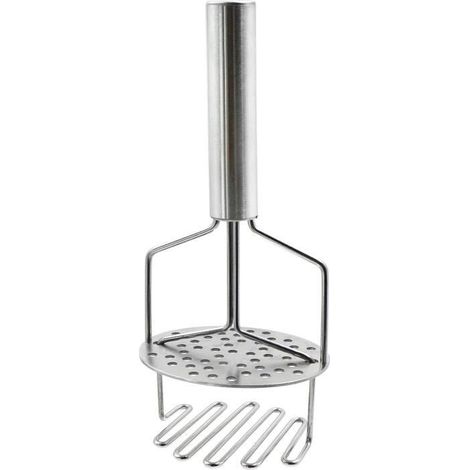 Presse purée Légumes en Acier Fruit Ecrase Pomme de Terre, Broyeur de Pommes de Terre en Coupe-croustilles, pour Haricots, légumes (1/4)