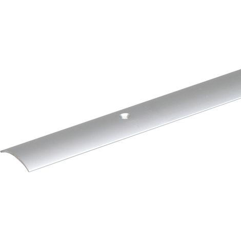 ALBERTS Übergangsprofil, gebohrt, Alu silber elox., LxBxS 900x30x1,0mm (1/4)