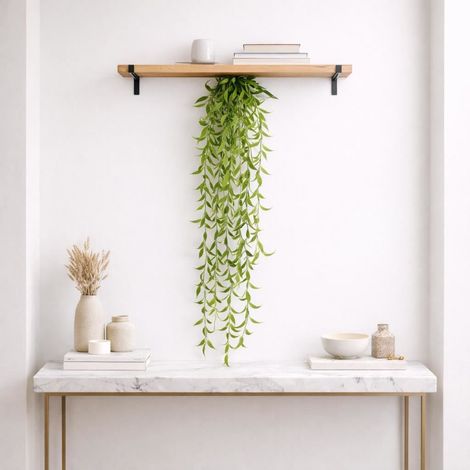 90cm Artificial Trailing Vine Hanging Plant Faux Greenery Cascade (1/4)