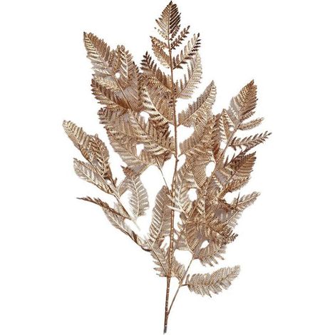 Fleur Décorative Fougère Dorée pour Décoration Intérieure de Salon - Hauteur 90 cm - PANGIVO (1/2)