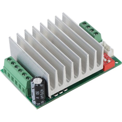 Plaque de commande de moteur pas à pas TB6600 4.5A, contrôleur industriel pour axe unique, démarreur DIY argent blanc (1/5)