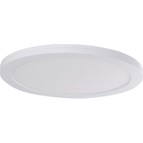 Plafonnier LED Rond Ø29 cm Blanc Luminaire Encastrable ou en Saillie avec CCT Variable - PANGIVO (1/5)