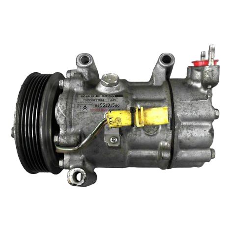[PRODUIT D'OCCASION] Compresseur Air Conditionne PEUGEOT 206 98-09 ♻️ Ref Oe. 6453n1 - Garantie à vie (1/4)