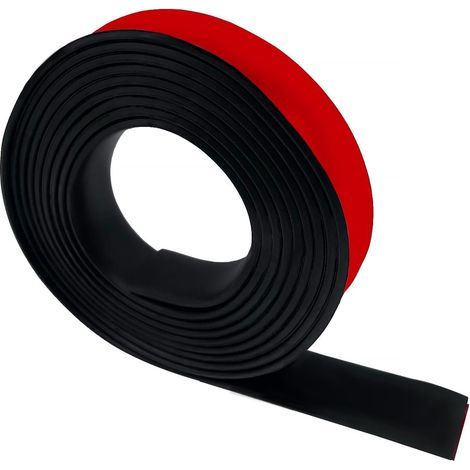 Selbstklebender Gummistreifen aus Neopren, 25 mm x 1,5 mm x 3 m, für Fugen, Bodenschutz, Heimwerkerprojekte, rutschfest und vibrationsdämpfend (1/5)