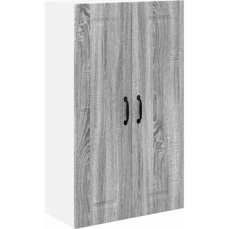 Meuble mural de cuisine,Armoire de cuisine avec porte Gris Sonoma 60 x 31 x 100 cm CFW68180 (1/5)