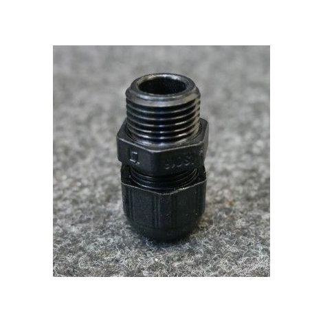 Presse-étoupe plastique noir ISO 16 (à l'unité) serrage 4-8mm IP68 LEGRAND