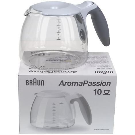 Jarra de café Braun kfk500 vidrio 24x14 cm