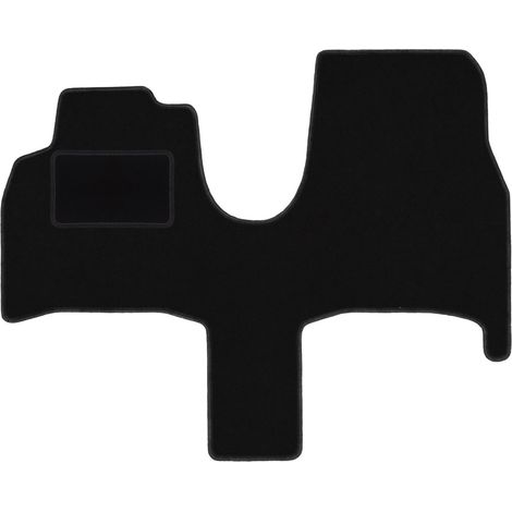 Fahrermatte schwarz für: Citroen C8 7-Sitzer (2002-2014)