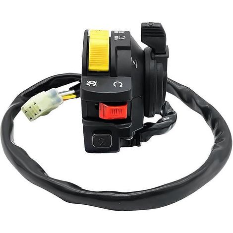 Hochwertiger Motorrad-Lenker-Start-Stopp-Scheinwerferschalter 37400-27H00 für ATV Ozark 250 LT-F250 2002-2014 (1/5)