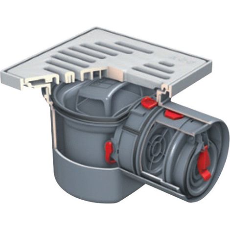 Canalisation de sous-sol DN100 et dispositif anti-refoulement Junior