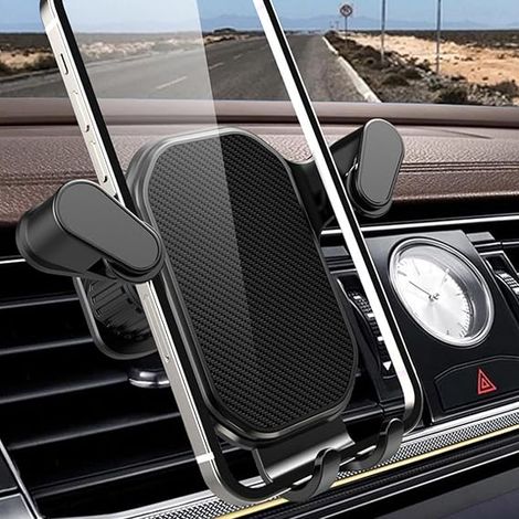 Smartphone-Halterung für Fahrzeuge – Handyhalterung für Lüftungsschlitze, Handyhalterung für Autos mit Freisprecheinrichtung (1/5)