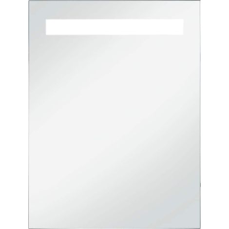 Maison Exclusive - Badezimmer-Wandspiegel mit LEDs 60x80 cm (1/5)