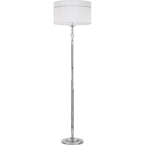 Lampada da terra Hilton Jupiter cromata cristalli 3xE27
