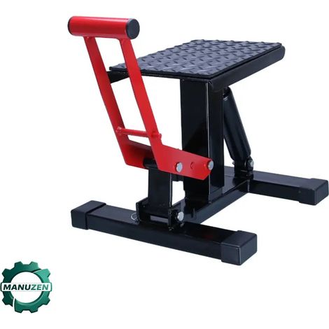 Manuzen - Cric moto hydraulique 400 kg – lève-moto à ciseaux (1/5)