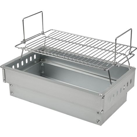 Mömax Holzkohlegrill Koffer-Camping Schwarz ca. 40,5x25x26cm (1/5)
