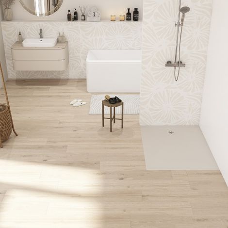 Receveur extra-plat 100X80 Kinesurf Nova Lin mat - KINEDO RD1234LM (1/5)