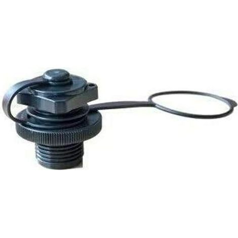 Lntyq Screw Air Inflation Valve Cap, Hot Tub Air Tap, noir, Matériau PVC, 12.54.3cm (1/5)