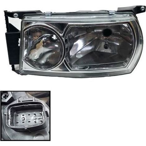 Faros izquierdo Scania P G R T 2008-2018  1730953, ajuste manual, versión halógena H7