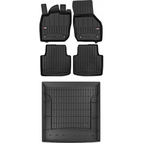 Juego de alfombrillas de goma 3D para VW Passat B9 mhev Kombi desde 2023 en adelante. (1/5)