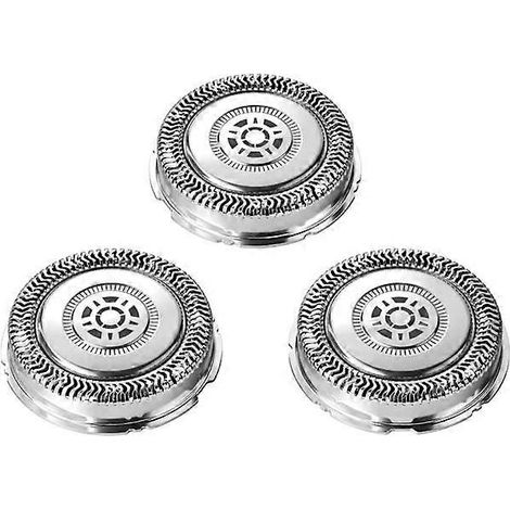 Crea – Têtes de rasage SH71/50 pour rasoirs Philips séries 7000 et 5000 – Remplacement des modèles RQ12/70, RQ12/60, SH60/70 – Lot de 3 unités