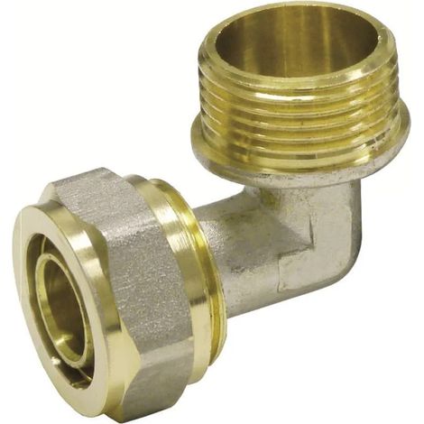 Raccord vissé coudé 16 x 2 - 1/2" AG (1/3)