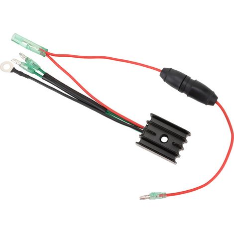 Régulateur de tension redresseur de remplacement pour moto avec code OE d'origine 6G1-81970-61, compatible avec la protection du système de charge pour Yamaha et autres modèles. (1/5)