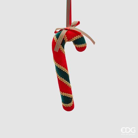 EDG Addobbo Bastoncini Di Zucchero Verde E Rosso H 18 C5