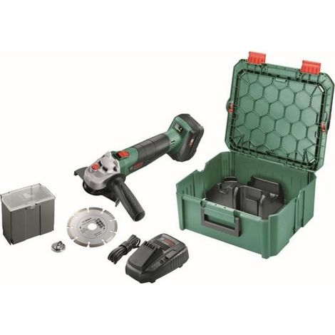 Bosch – Meuleuse angulaire 18V 115mm – Moteur puissant 12000 osc/min – Pour meuler métal et béton – 6033D9003 (1/4)