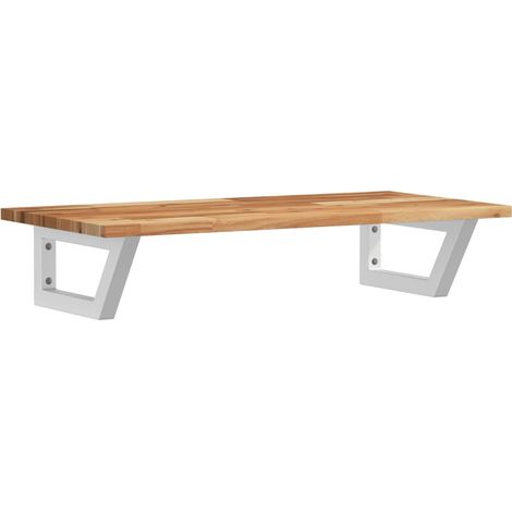 Maison Exclusive - Waschbeckenregal Wandmontage Stahl und Akazien