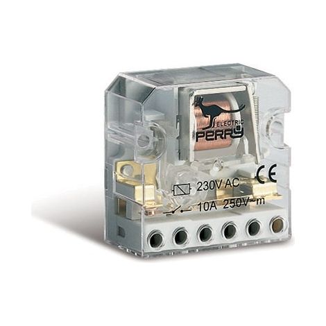 Relè a impulso Incasso Wallair Stromstoßschalter 2 NA 12 V/AC 10 A 1 pz. (1/3)