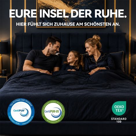Matelas 90x200 cm ressorts ensachés, soutien ferme H3, certifié Oeko-Tex, 7 zones ergonomiques, épaisseur 20 cm, fabrication chinoise (1/5)