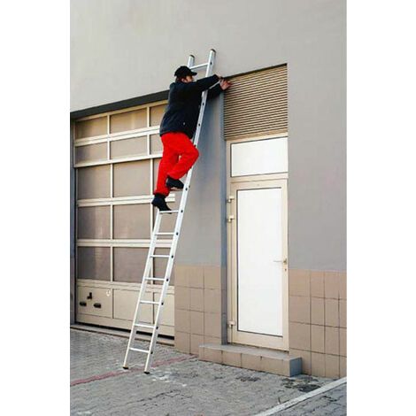 Aluleiter 20 Sprossen, zu erreichenden Höhe 5.46m - 8120 (1/5)