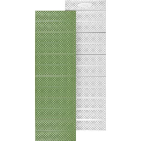 Esterilla de camping plegable NC17103 con base de aluminio + XPE, 195 cm, verde, Nils Camp (1/5)