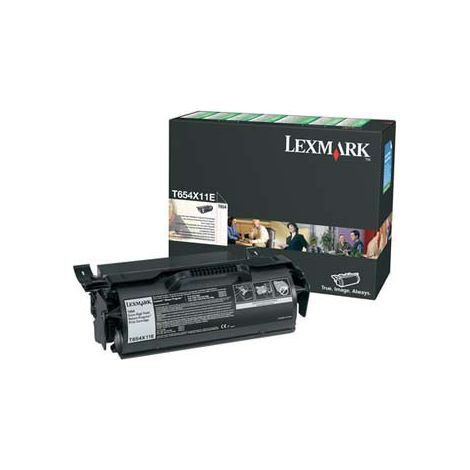 Lexmark T654 Extra High Yield Return Program Print Cartridge Tonerkartusche Original Schwarz