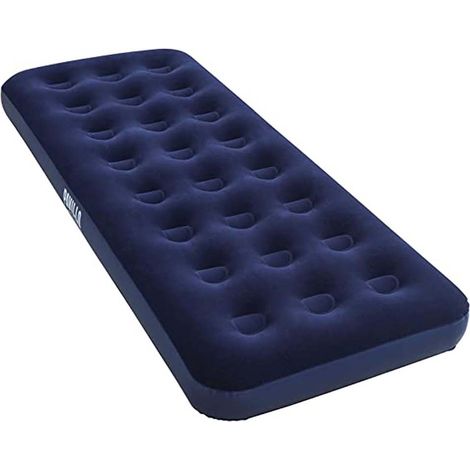 67000 - MATERASSINO lettino SINGOLO GONFIABILE BLU - BESTWAY - superficie Floccata (1/10)