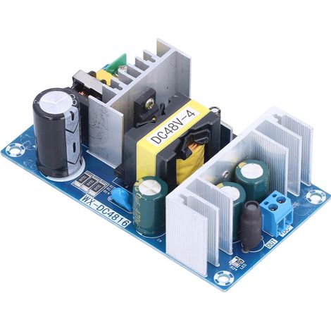 Alimentation à découpage 200W AC 100-240V, module convertisseur AC-DC isolé, carte d'alimentation WX-DC4816, tension de sortie 48V, usage industriel et LED, haute efficacité énergétique. (1/5)