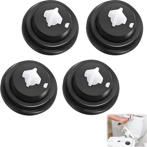 4 pièce Rondelles de Diaphragme, Joint Chasse d'Eau WC Rondelles de Rechange en Caoutchouc Robinet Flotteur D'admission Membranes D'entrée pour Réservoir de Chasse D'eau Füllventil Ersatzteile (1/5)