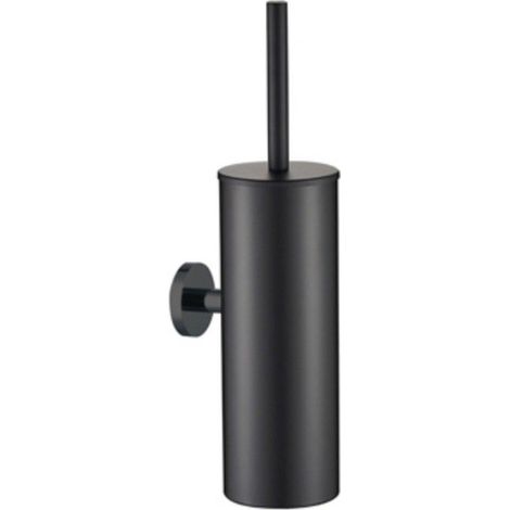 Plieger Vigo ensemble de brosse WC modèle mural noir mat (1/3)
