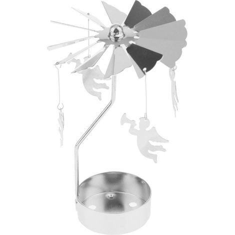 Décor De Noël Bougie Rotative Porte-bougie Porte-bougie Angle (1/5)
