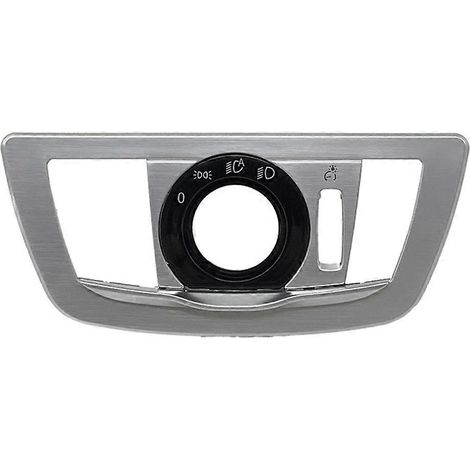 Panneau de commande de phares de voiture, cadre de bouton de commande de phares 61319472978 pour BMW Série 7 G11 G12 2016-2022 (1/5)